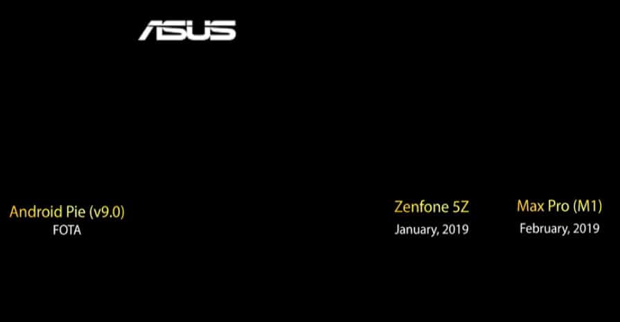 Zenfone 5-5Z ve Max Pro M1 güncelleme tarihi