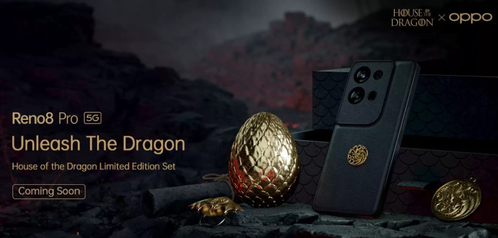 OPPO Reno 8 Pro House of the Dragon Limited Edition